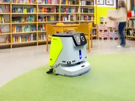 Reinigungsroboter PUDU CC1 für Schule und Uni