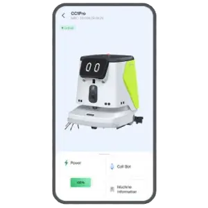 Pudu Cc1 Pro Reinigungsroboter App