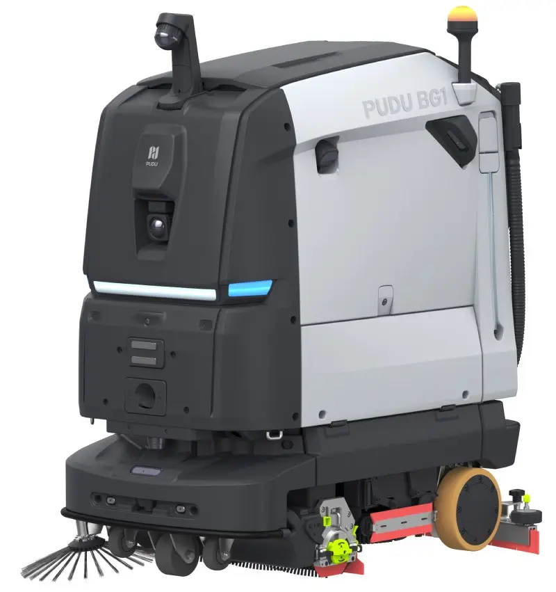 Pudu BG1 Pro_KI-nativer Scheuersaugroboter (8) Pudu BG1 Pro Scheuersaugroboter