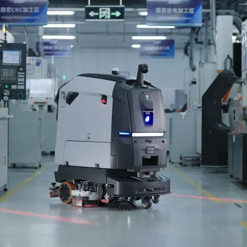 Pudu BG1 Scheuersaugroboter_lagerhalle-Produktion Scheuersaugroboter Pudu BG1 für Lagerhallen und Produktionsstätten