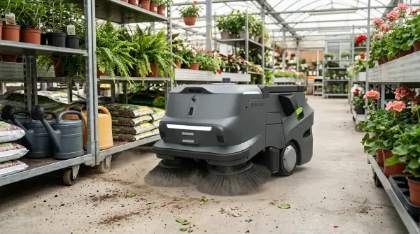 Pudu MT1 Reinigungsroboter für Gartencenter