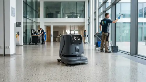 Pudu MT1 Reinigungsroboter für Gebäudereinigung