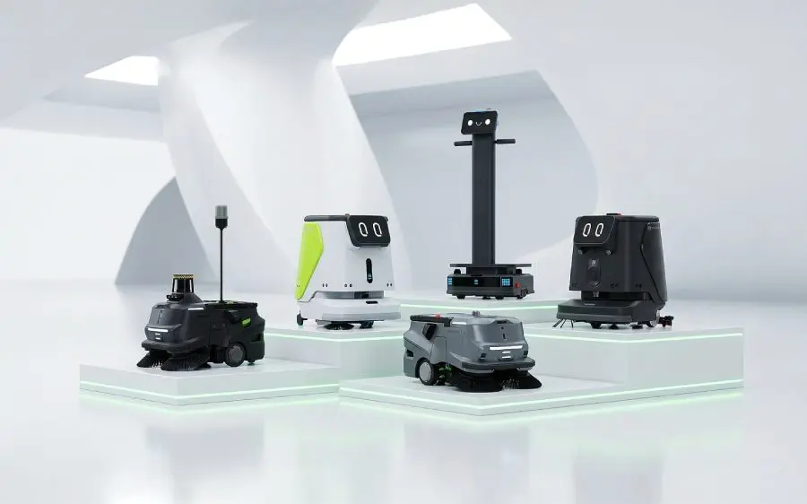 cleaning-robots-pudu cleaning robots from PUDU