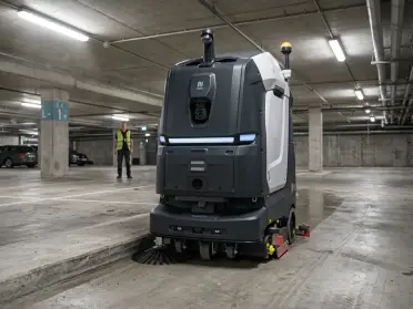 Pudu BG1 Pro Reinigungsroboter für Tiefgarage