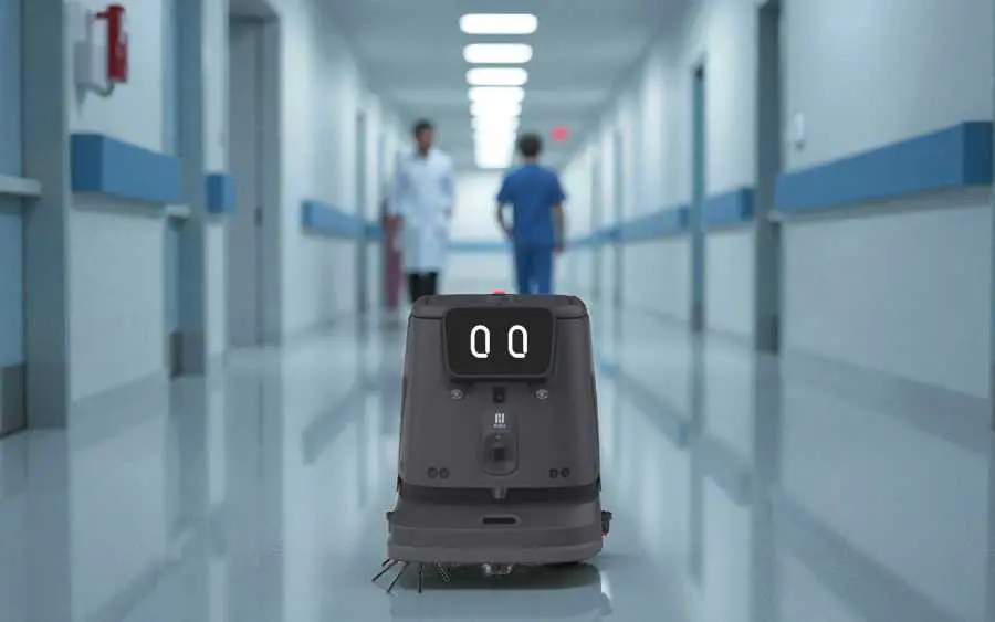 Pudu Cc1 Pro Reinigungsroboter für Krankenhaus
