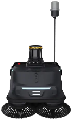 Pudu MT1 Max Kehrroboter mit KI Technologie Footer