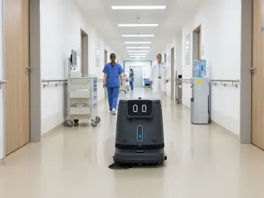 Pudu CC1 Reinigungsroboter für Krankenhaus