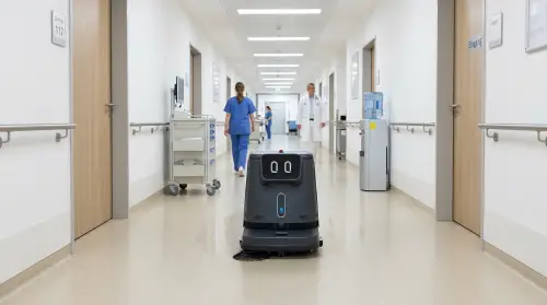 Pudu CC1 Reinigungsroboter für Krankenhaus